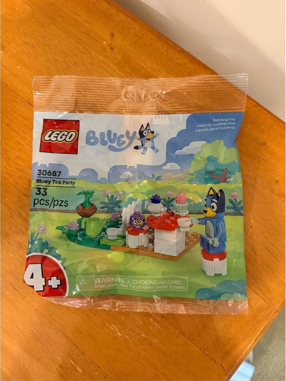 LEGO Bluey Tea Party Building Set 30687 Polybag 33 Pieces